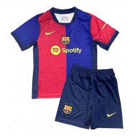 Barcelona Domaci Dres za djecu 2024-25 Kratak Rukav (+ Kratke hlače)